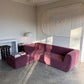 Jardan - Milo Sofa - Warwick Fabric - Fully Restored - Violet or Graphic Earth