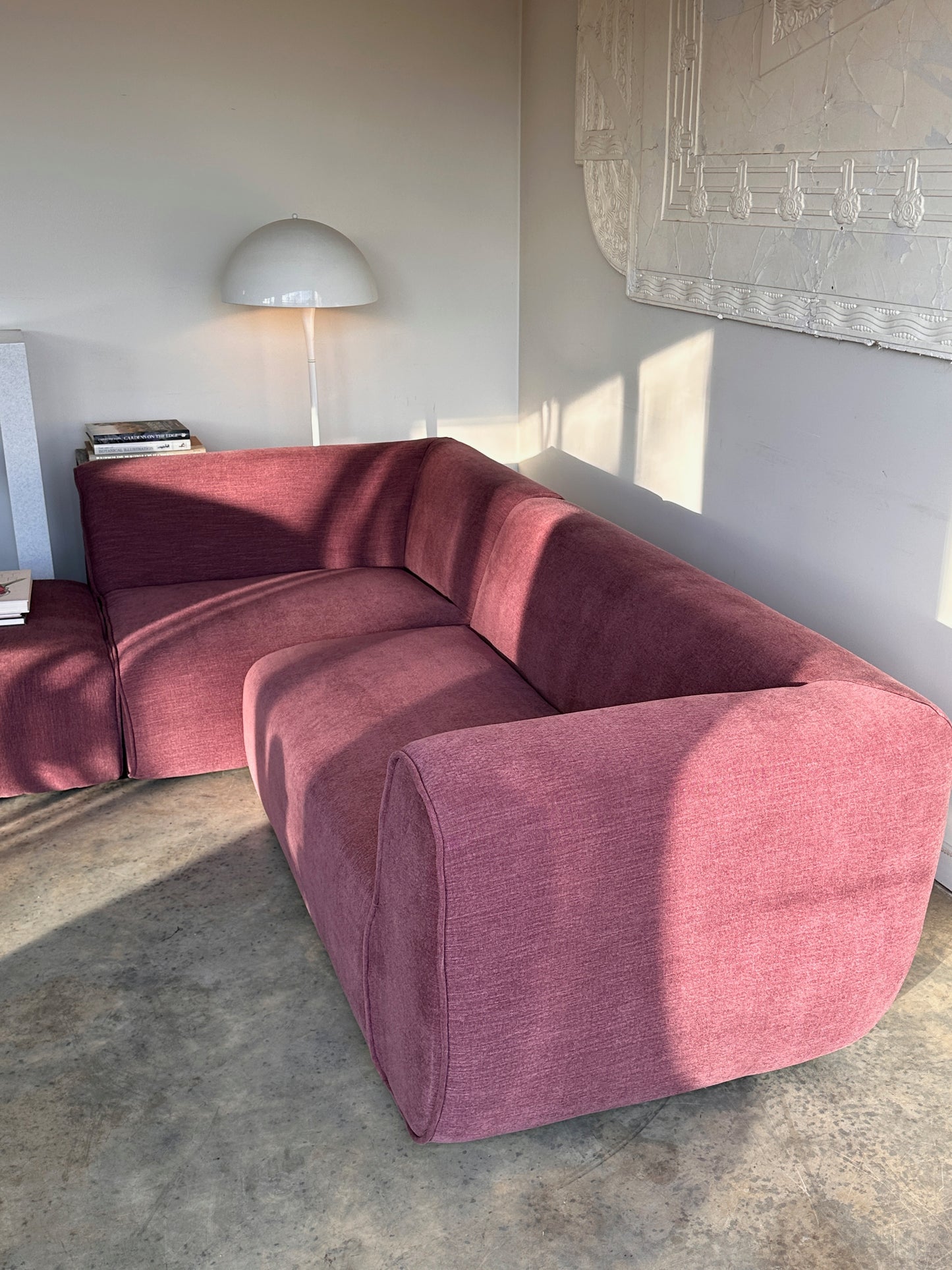 Jardan - Milo Sofa - Warwick Fabric - Fully Restored - Violet or Graphic Earth