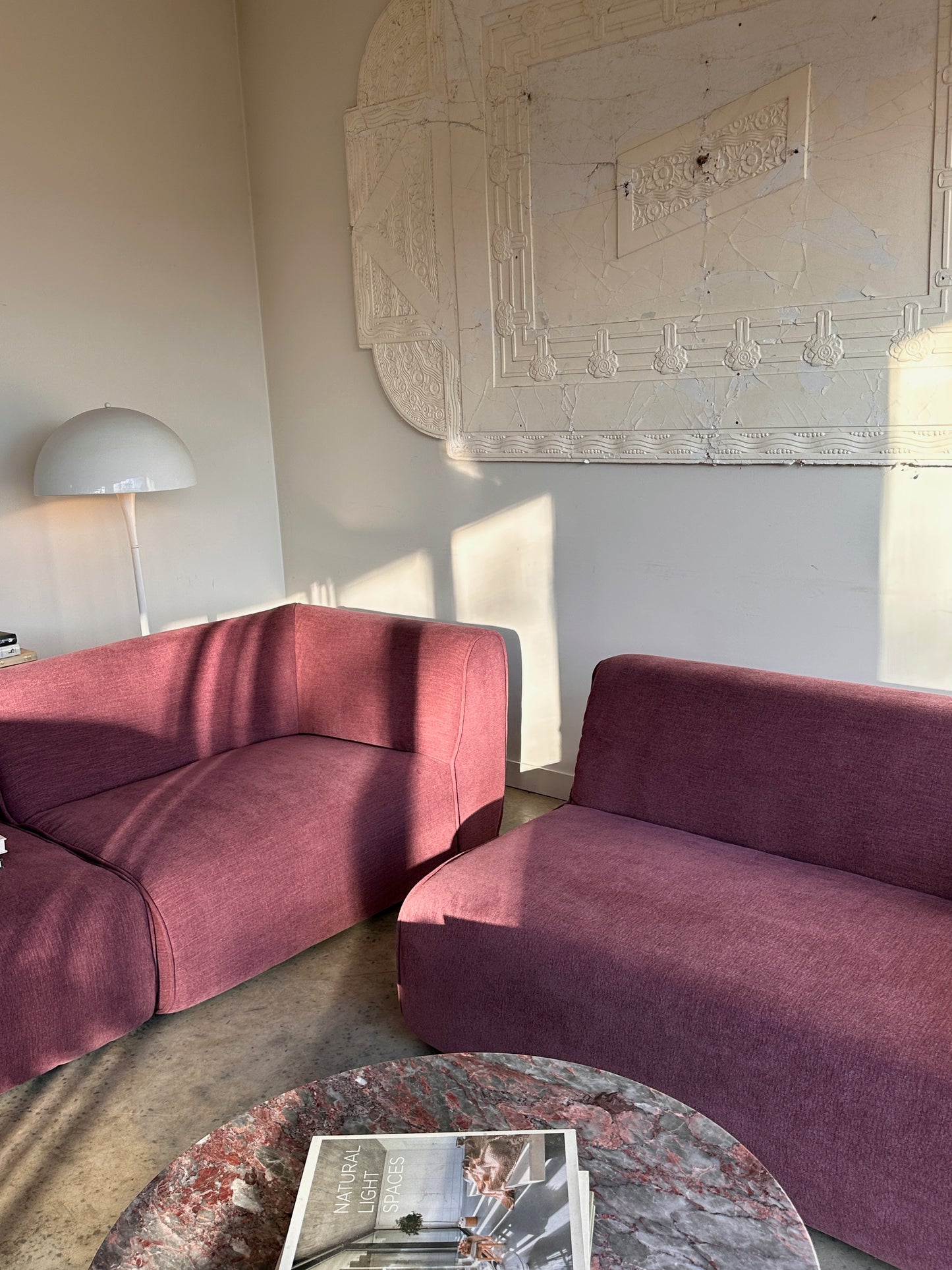 Jardan - Milo Sofa - Warwick Fabric - Fully Restored - Violet or Graphic Earth