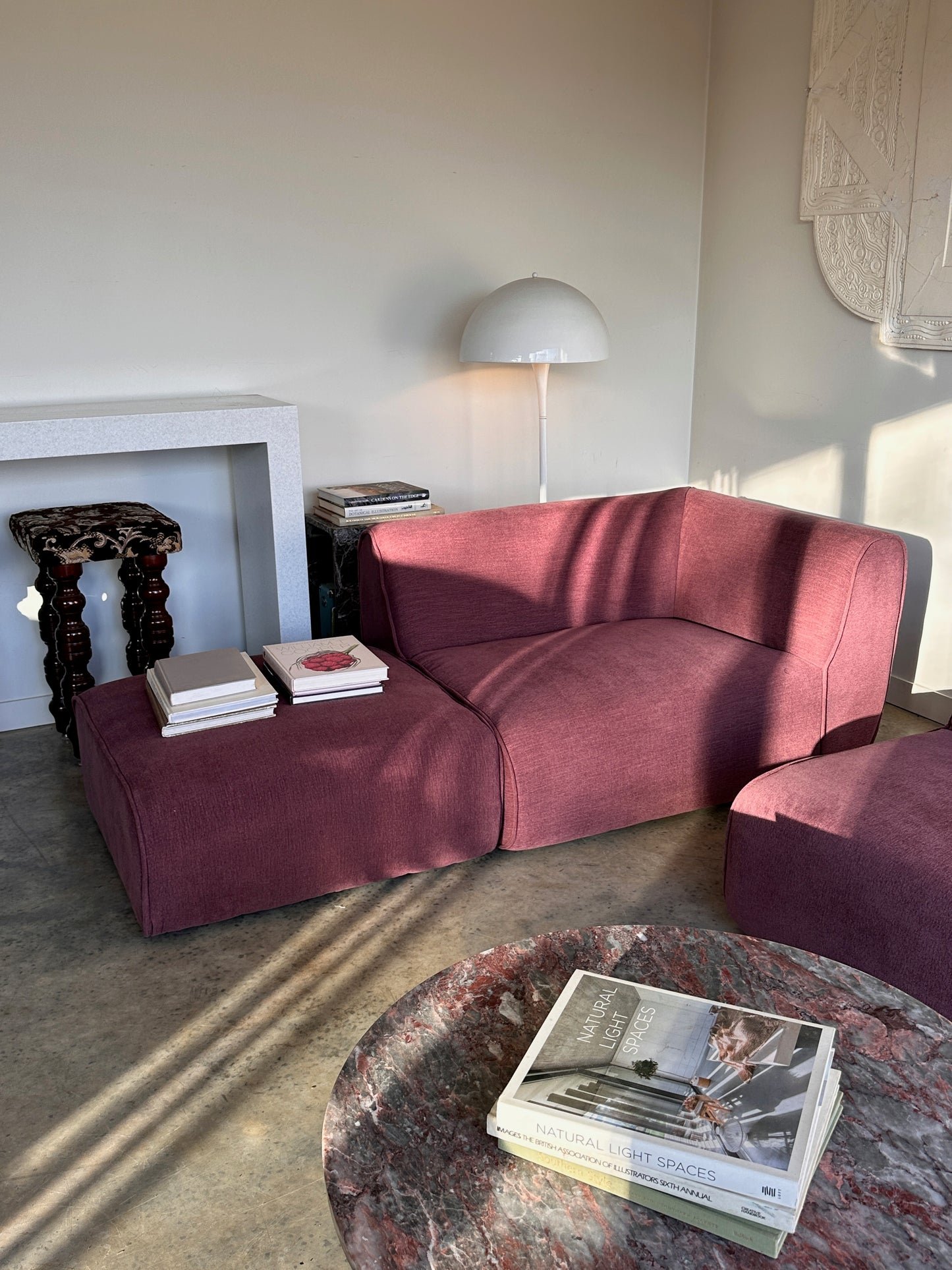 Jardan - Milo Sofa - Warwick Fabric - Fully Restored - Violet or Graphic Earth