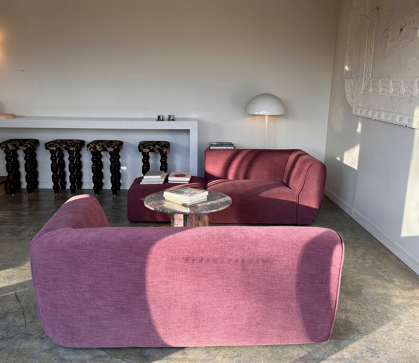 Jardan - Milo Sofa - Warwick Fabric - Fully Restored - Violet or Graphic Earth