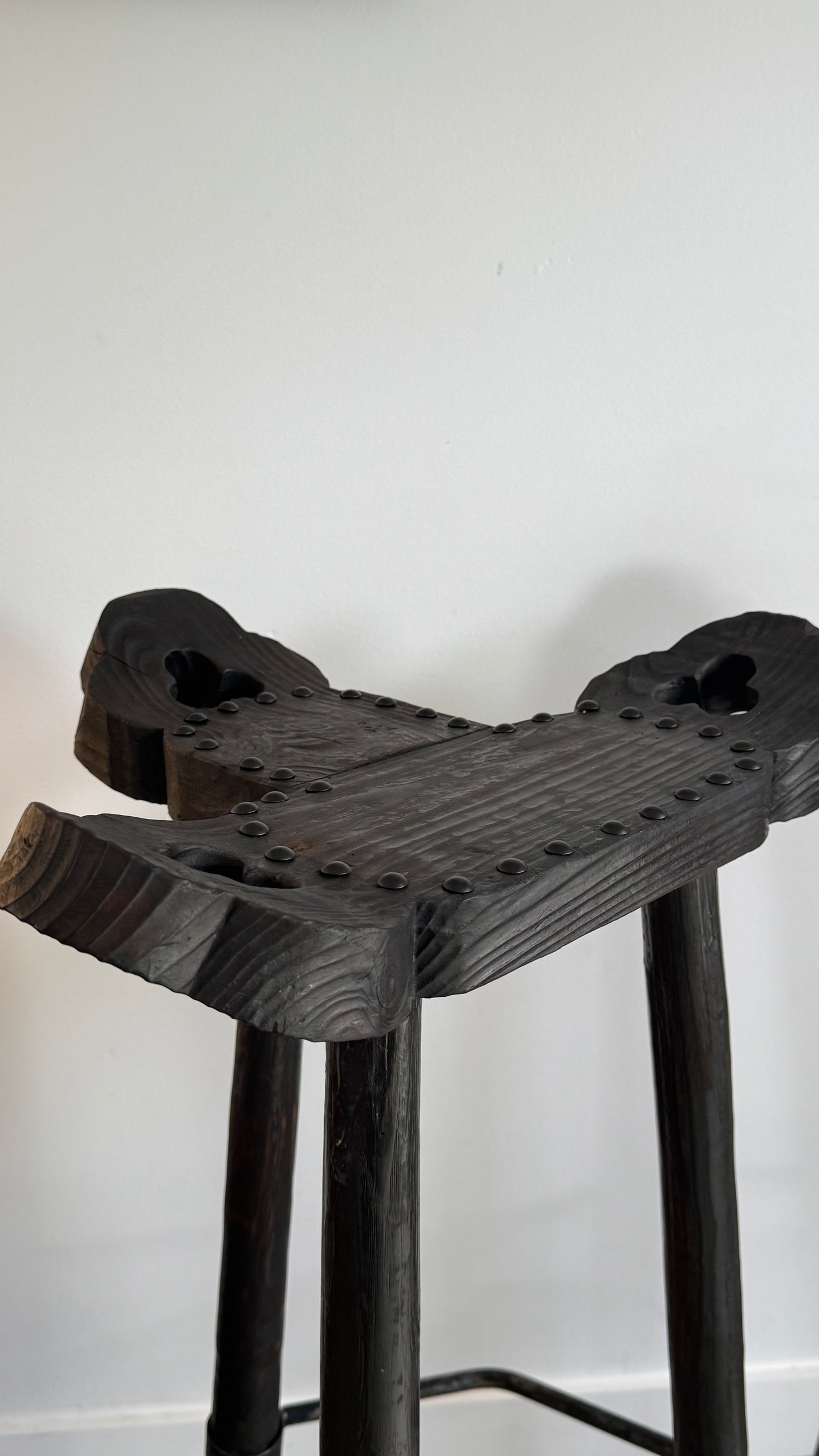 Pair of Casa Pepe Brutalist Stools