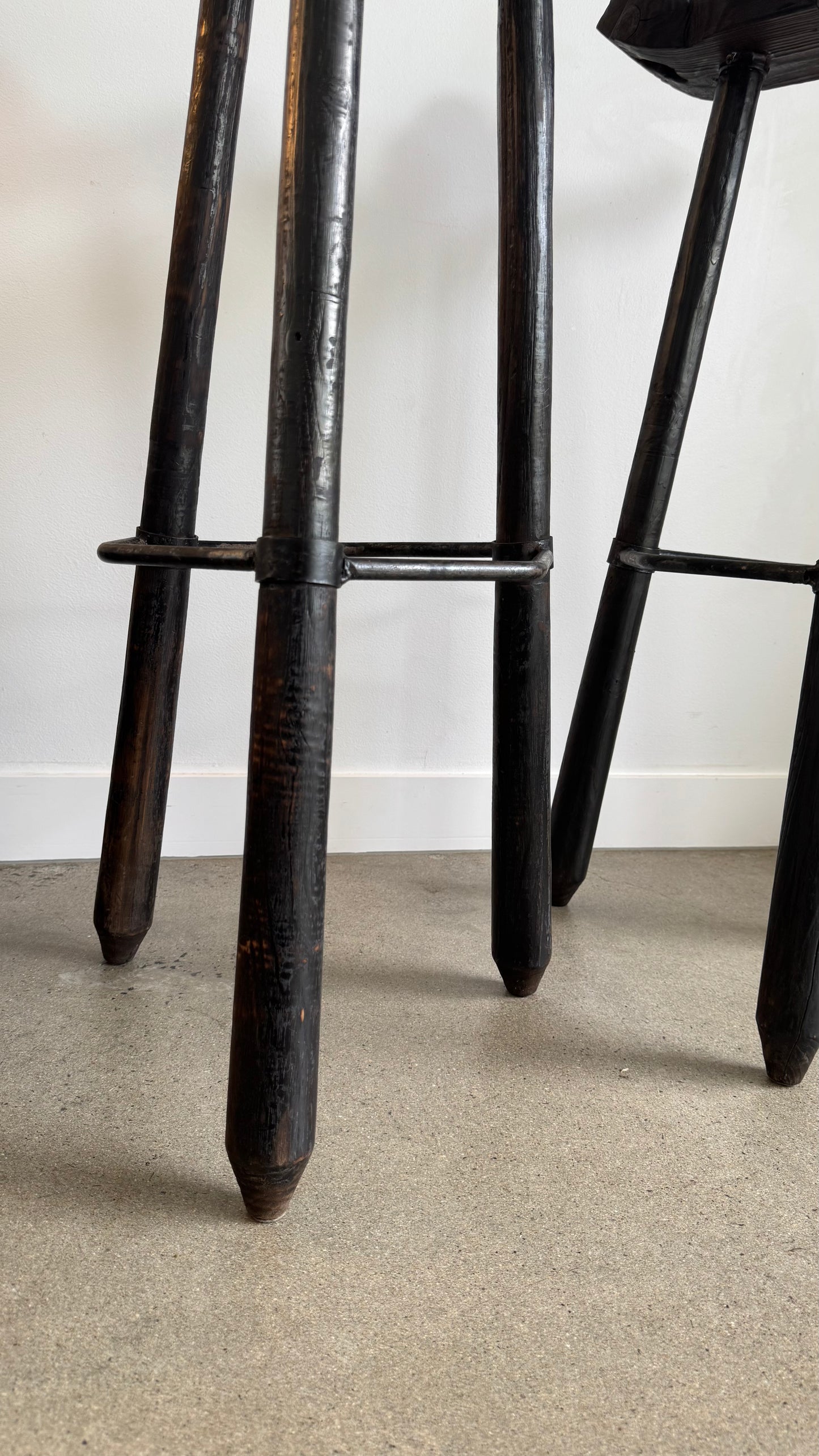 Pair of Casa Pepe Brutalist Stools