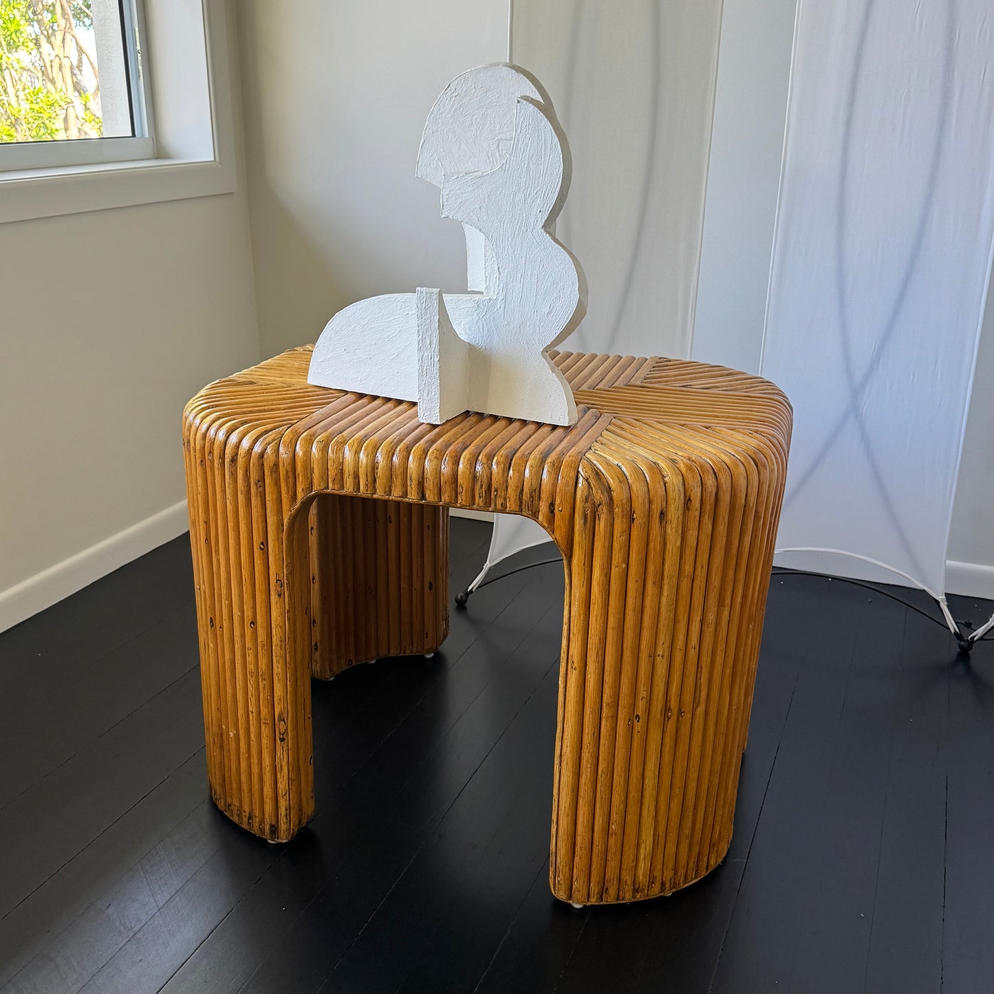 Mid Century Bamboo Table