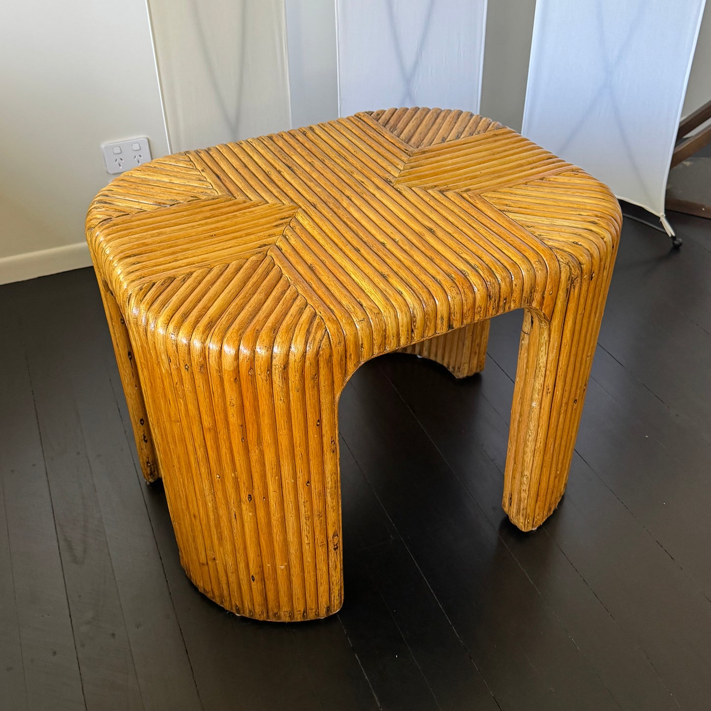 Mid Century Bamboo Table
