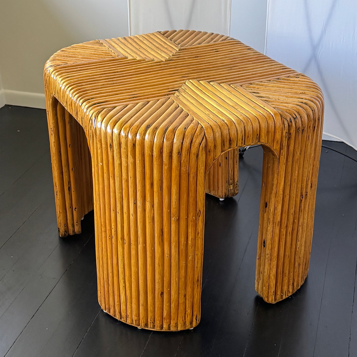 Mid Century Bamboo Table