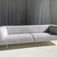Custom Grey Corduroy Jardan Horizon Sofa