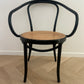 Set of 8 Thonet No. B9 Le Corbusier Cane Chairs - Black