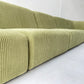 Green Modular Corduroy Sofa