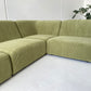 Green Modular Corduroy Sofa