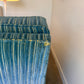 Vintage Blue / Green Striped Midcentury Sofa, 60’s