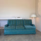 Vintage Blue / Green Striped Midcentury Sofa, 60’s