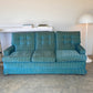 Vintage Blue / Green Striped Midcentury Sofa, 60’s