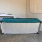 Vintage Blue / Green Striped Midcentury Sofa, 60’s