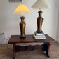 Vintage Asian inspired Polka Dot Lamps