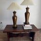 Vintage Asian inspired Polka Dot Lamps