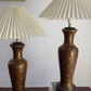 Vintage Asian inspired Polka Dot Lamps