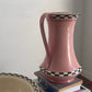 Vintage Pink & Checkerboard Bathing Set