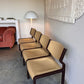 Vintage Sebel 'Pastoe' Conjoined Chair / Bench Seat