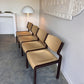 Vintage Sebel 'Pastoe' Conjoined Chair / Bench Seat