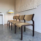 Vintage Sebel 'Pastoe' Conjoined Chair / Bench Seat