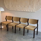 Vintage Sebel 'Pastoe' Conjoined Chair / Bench Seat