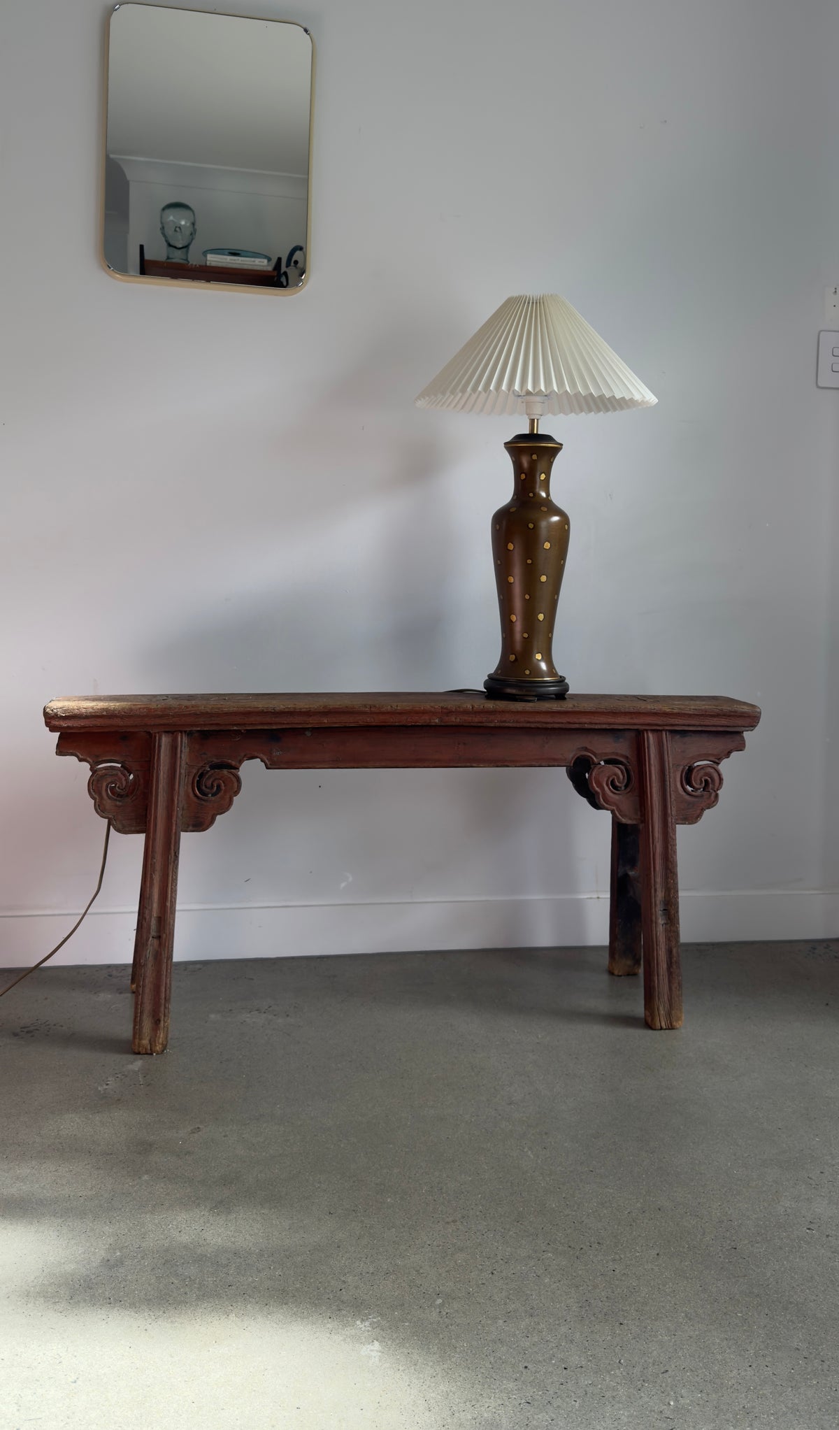 Antique Chinese Elm Bench