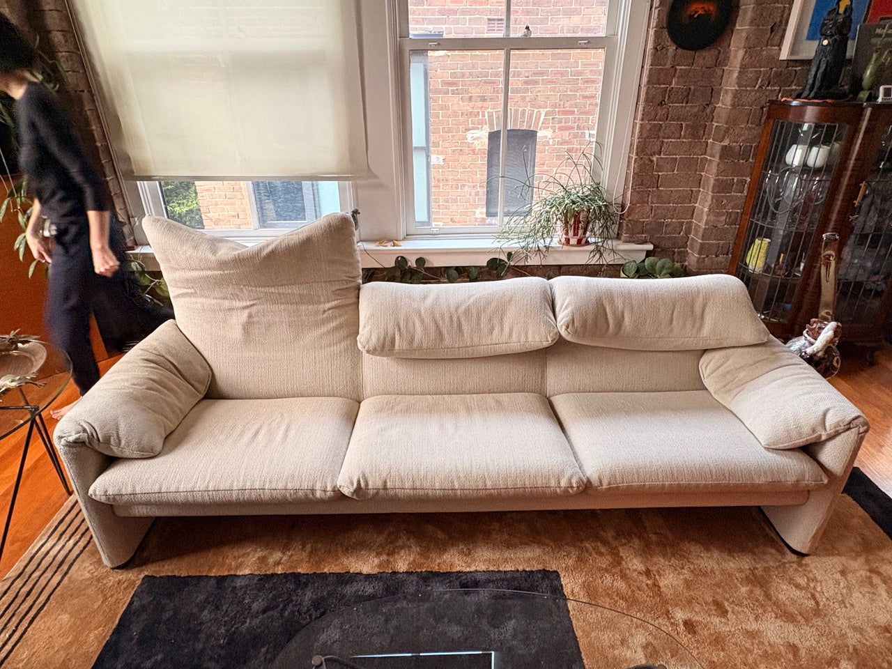 Vico Magistretti Maralunga Sofa