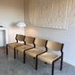 Vintage Sebel 'Pastoe' Conjoined Chair / Bench Seat