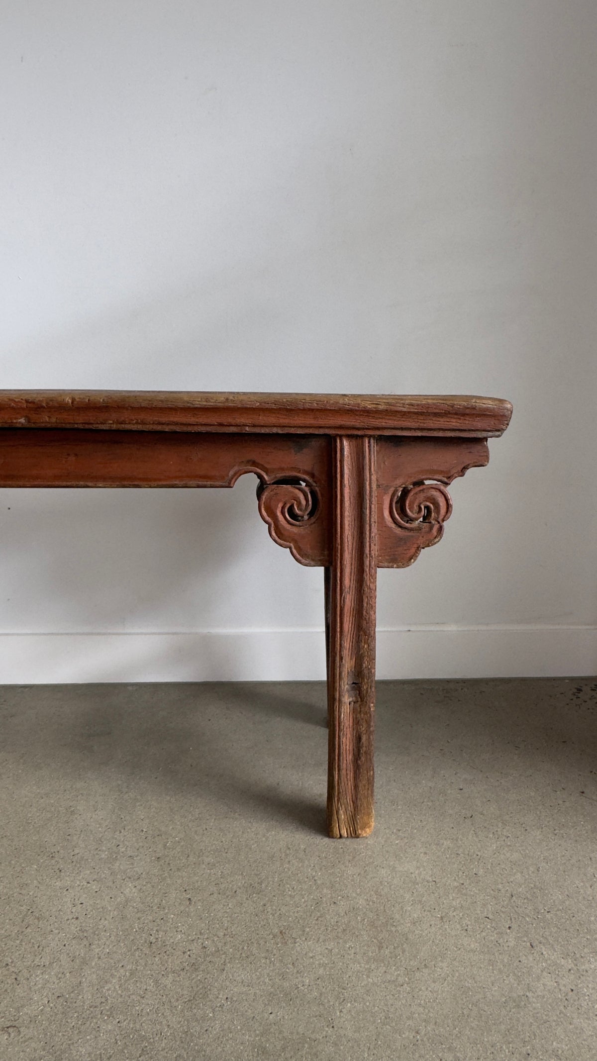 Antique Chinese Elm Bench