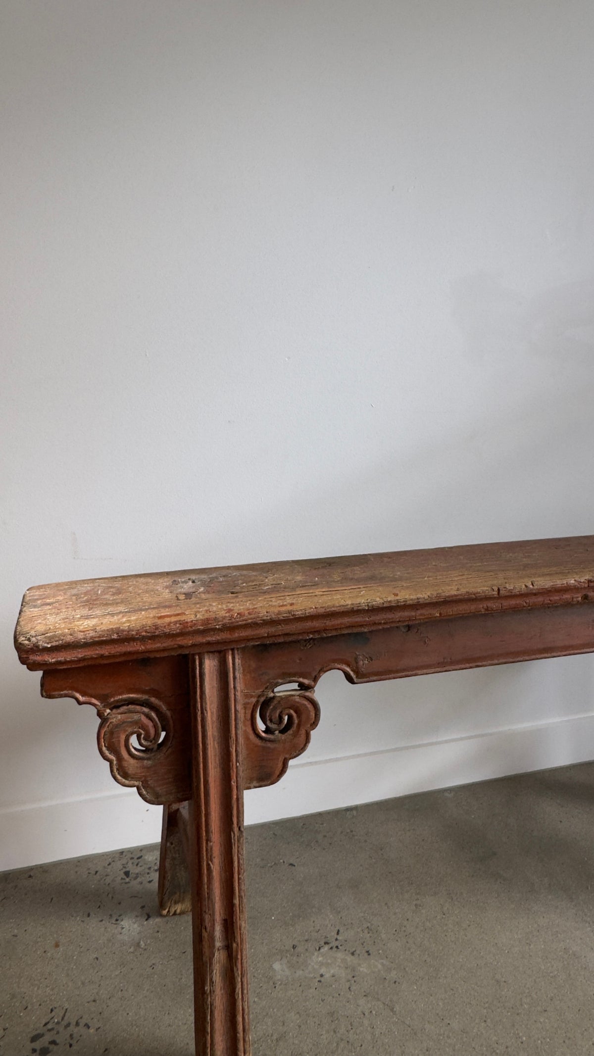 Antique Chinese Elm Bench