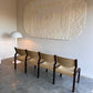 Vintage Sebel 'Pastoe' Conjoined Chair / Bench Seat