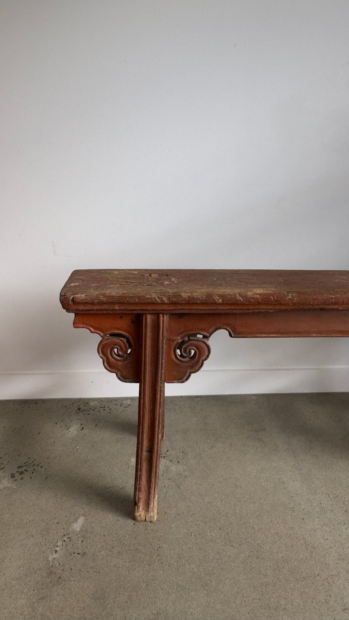 Antique Chinese Elm Bench