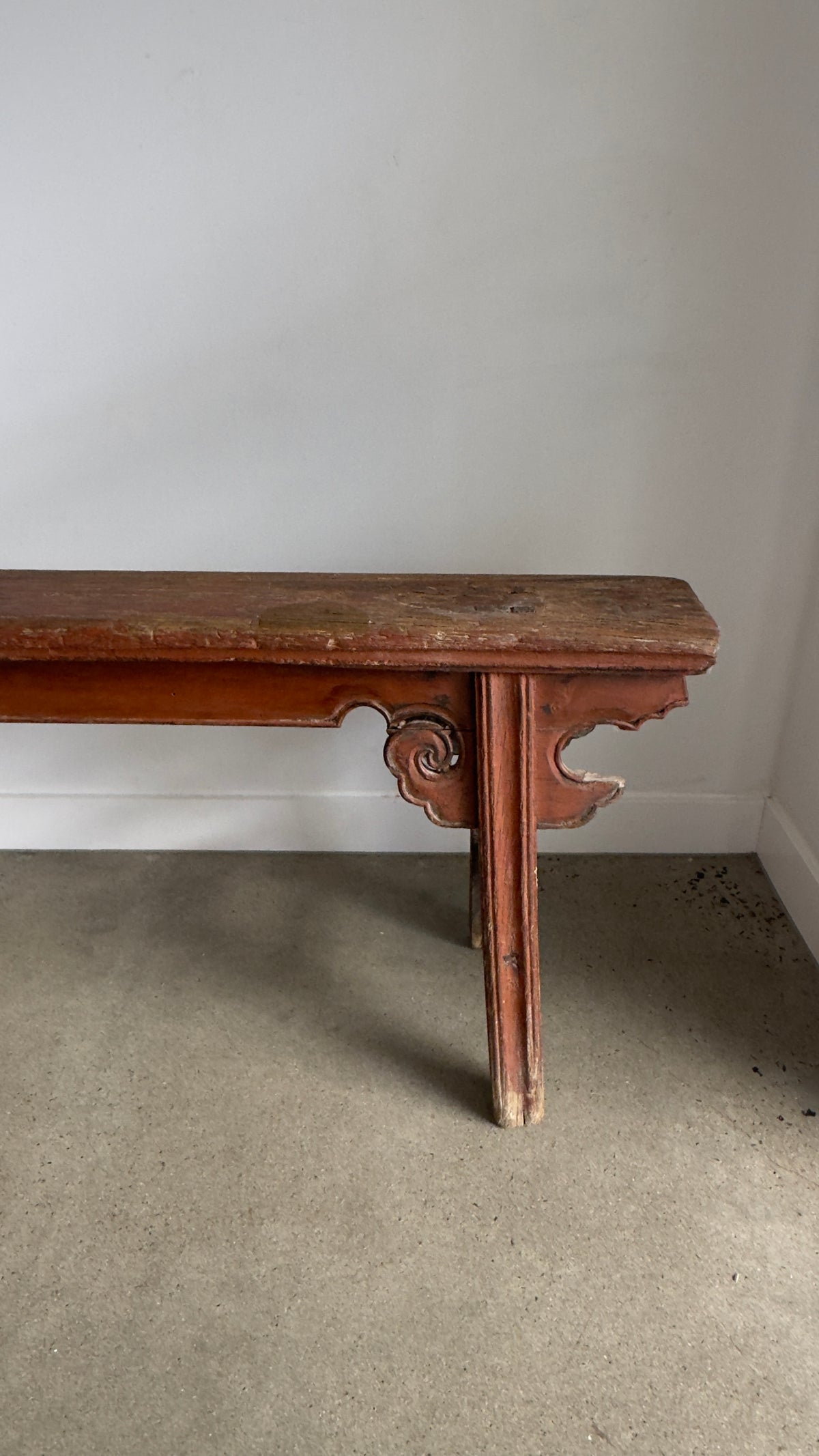 Antique Chinese Elm Bench