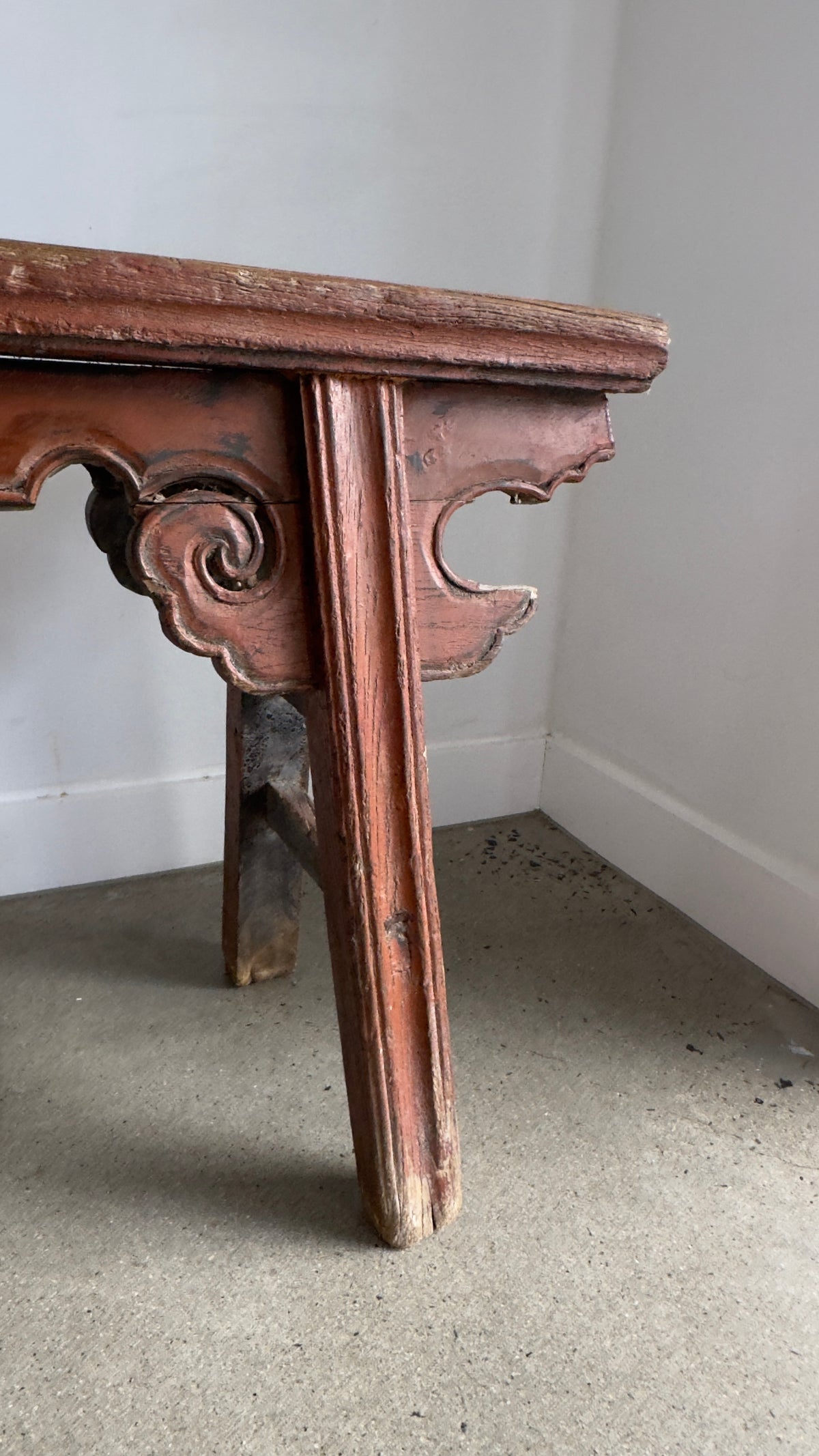 Antique Chinese Elm Bench