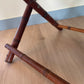 Vintage Bamboo Folding Lamp Table
