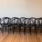 Set of 10 Thonet No. B9 Le Corbusier Dining Chairs in Black