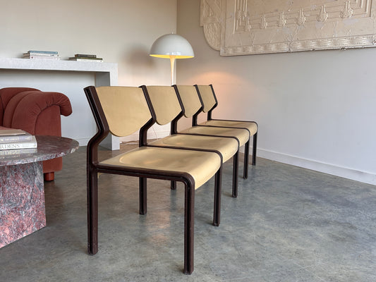 Vintage Sebel 'Pastoe' Conjoined Chair / Bench Seat