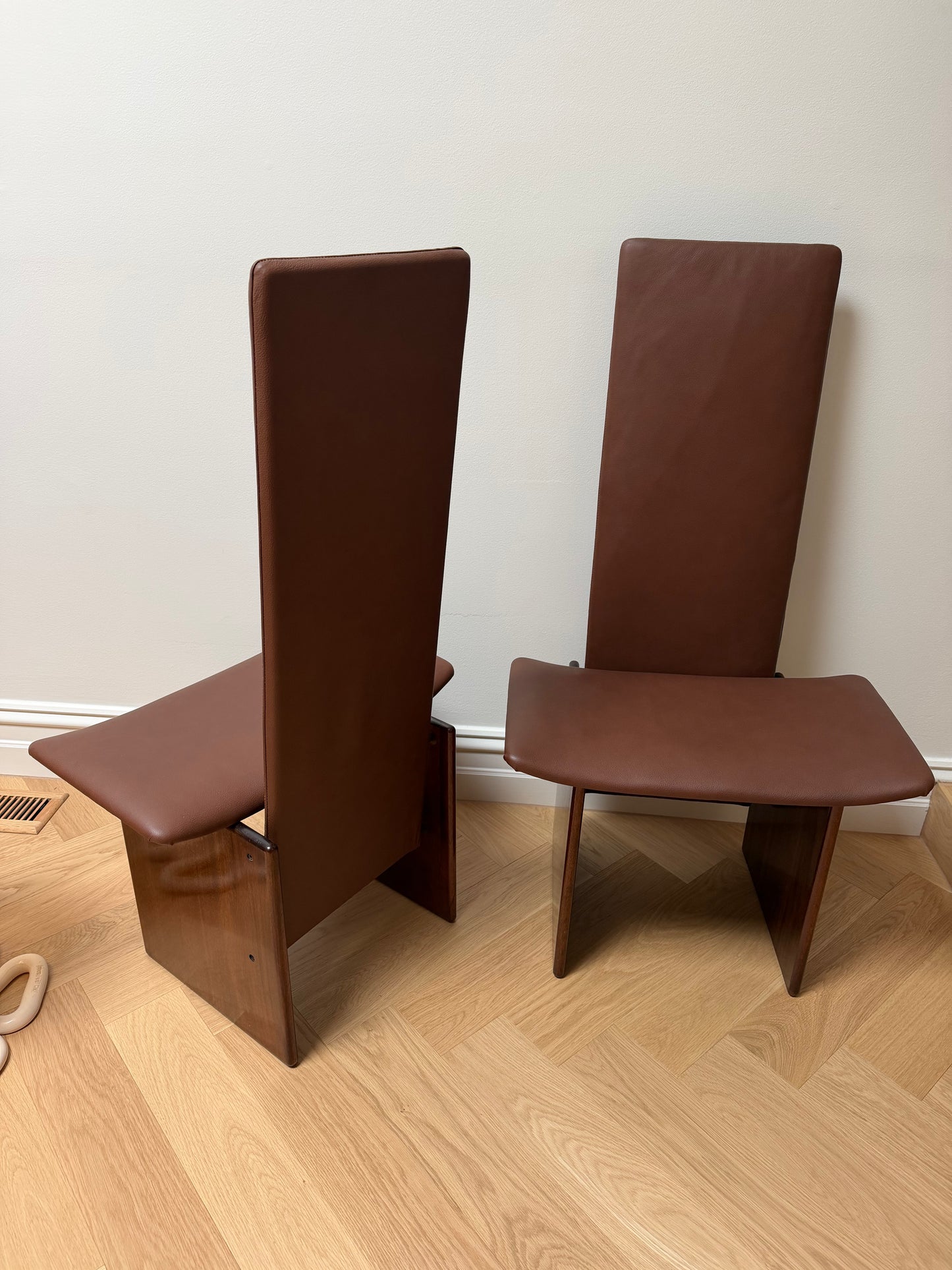 Pair of Rennie Chairs by Kazuhide Takahama for Gavina