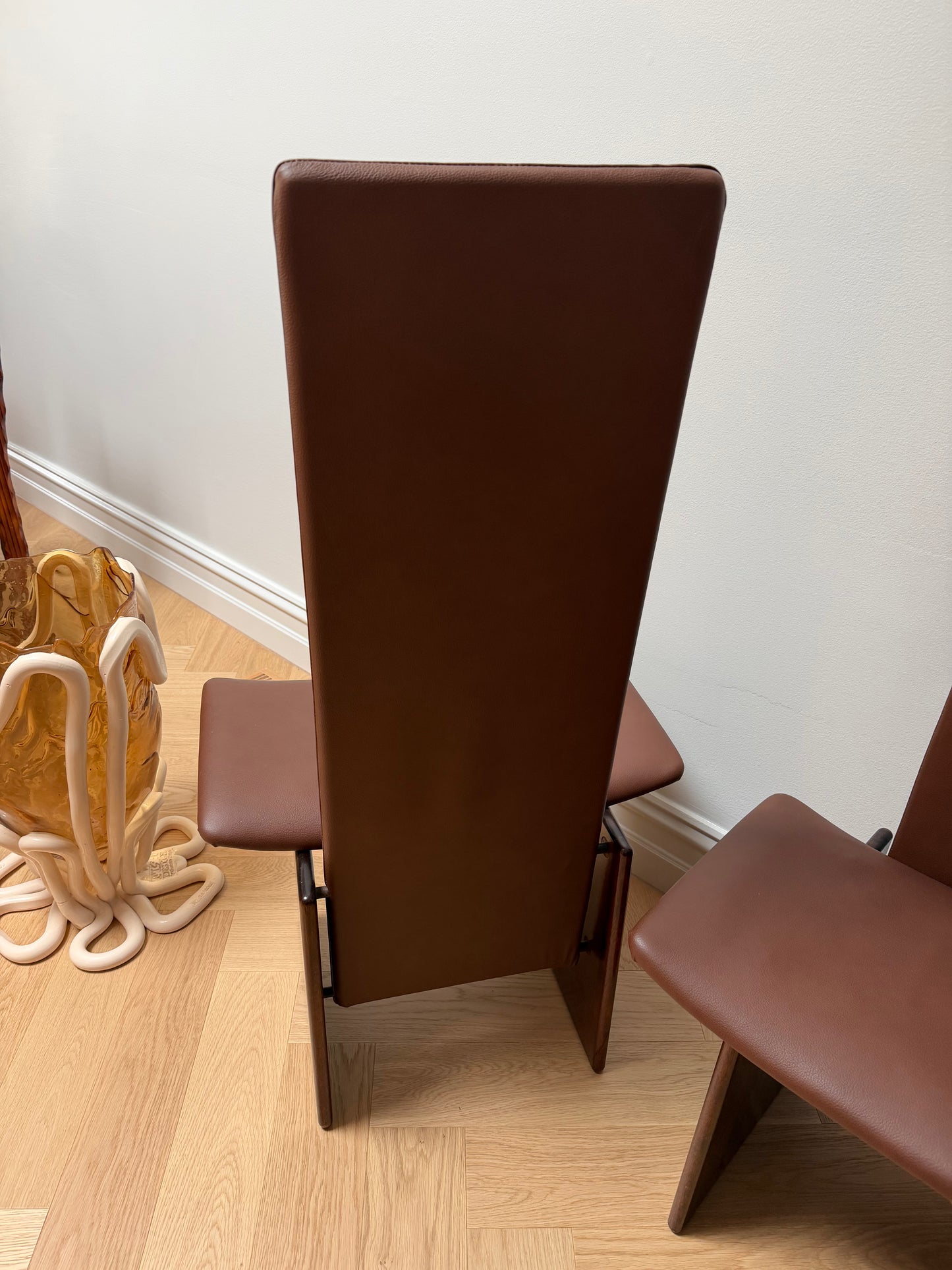 Pair of Rennie Chairs by Kazuhide Takahama for Gavina