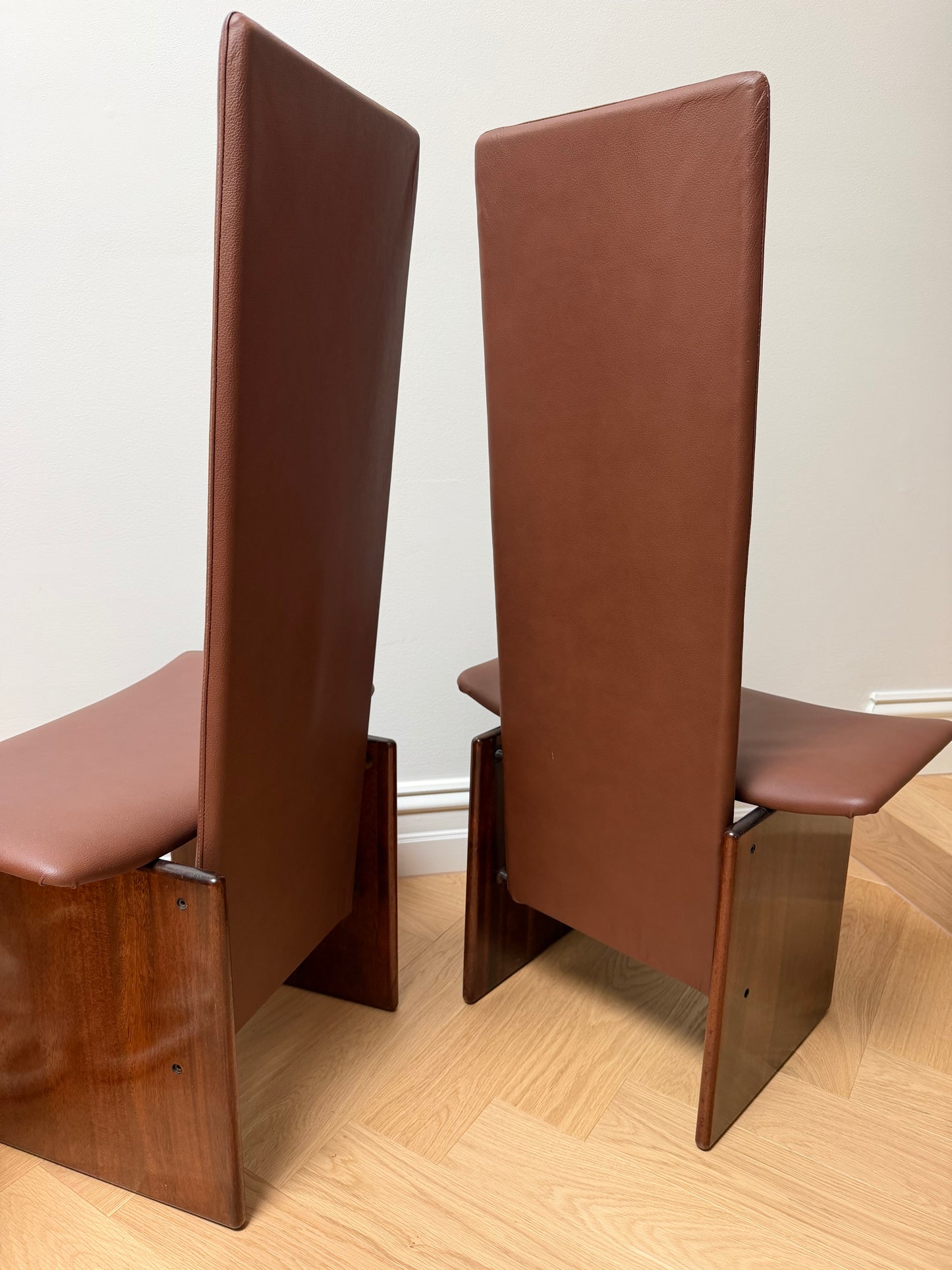 Pair of Rennie Chairs by Kazuhide Takahama for Gavina