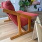 80’S Retro Pine Two Seater Sofa