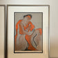 Pair of Signed Lithographs by Maria Lopez, Spain