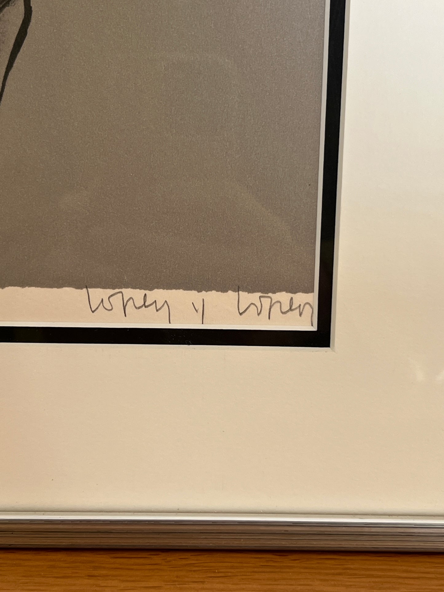 Pair of Signed Lithographs by Maria Lopez, Spain
