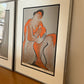 Pair of Signed Lithographs by Maria Lopez, Spain