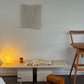 Pair of T.H. Brown Teak & Leather Bar Stools