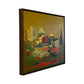 Original Painting by Roland Bierge, France - Floating Oak Frame