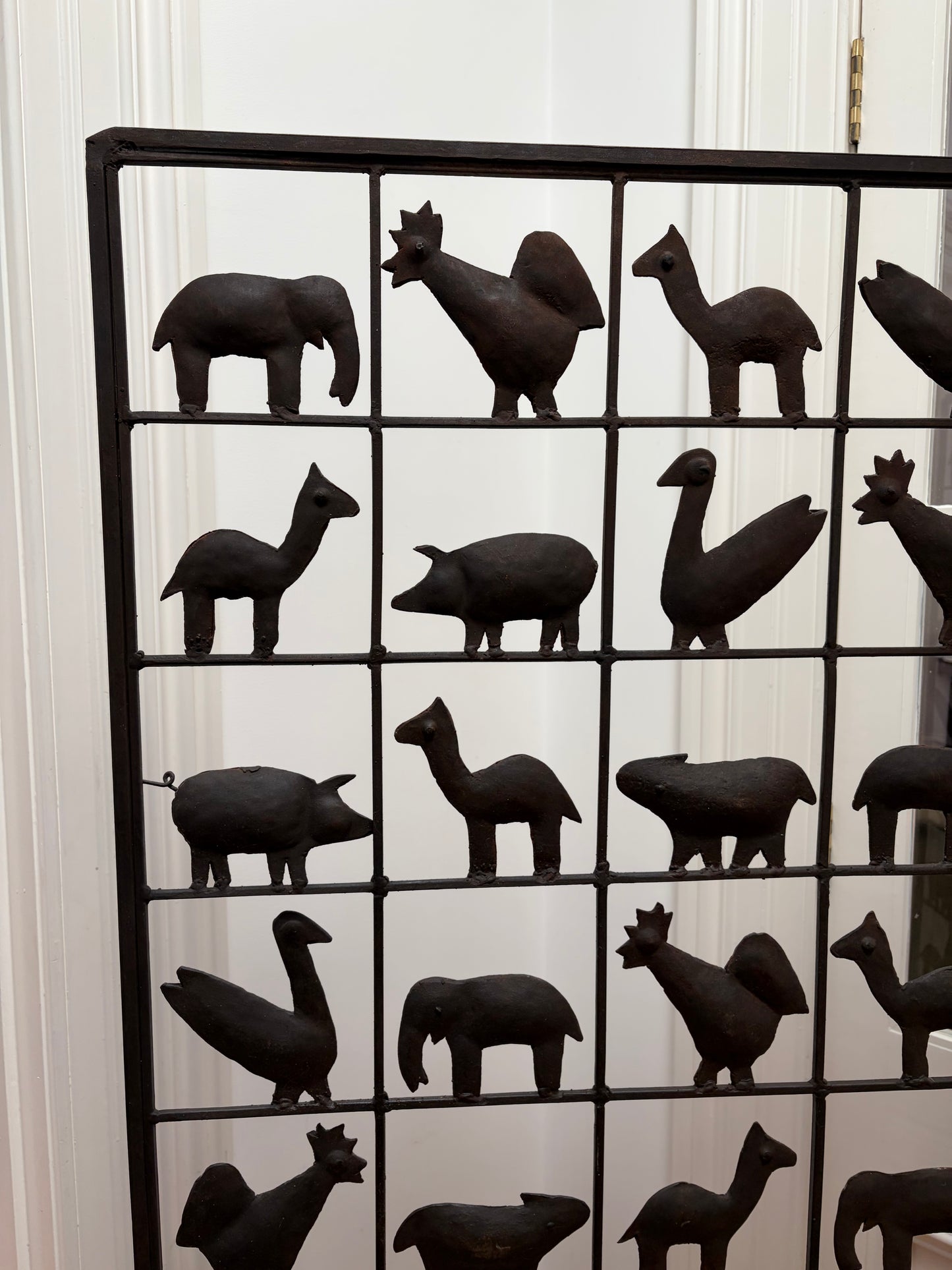 Jean Touret for Atelier Marolles Wrought Iron Room Divider