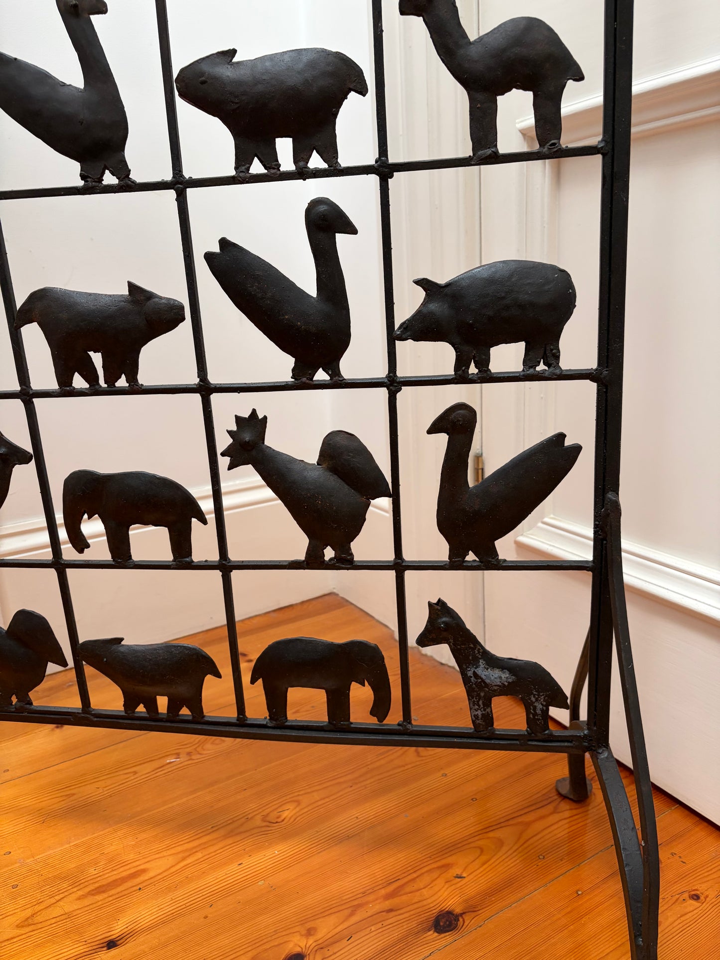 Jean Touret for Atelier Marolles Wrought Iron Room Divider