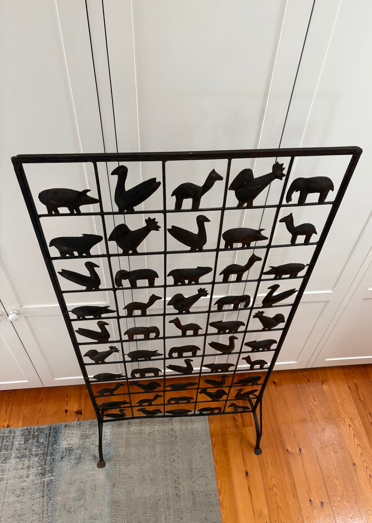 Jean Touret for Atelier Marolles Wrought Iron Room Divider